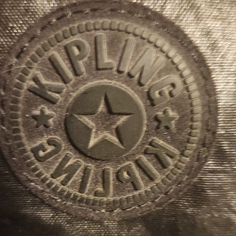 Kipling Black Luster Drawstring Backpack - image 2